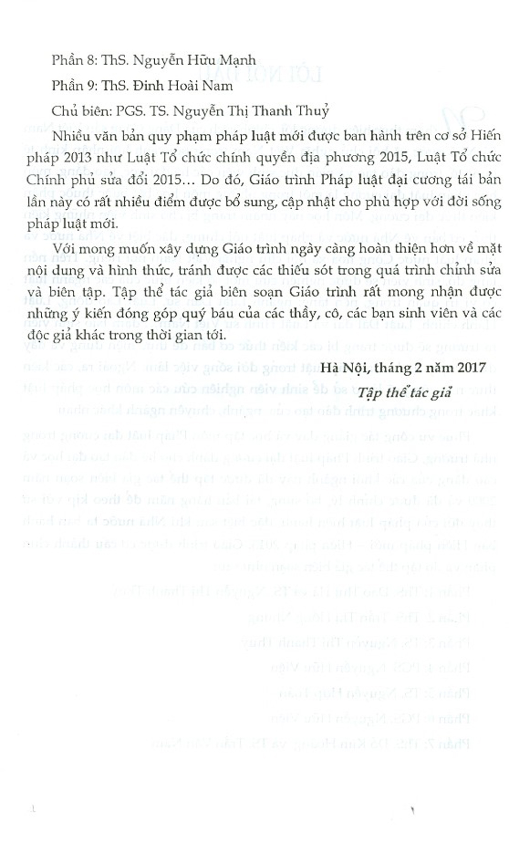 Giáo Trình Pháp Luật Đại Cương