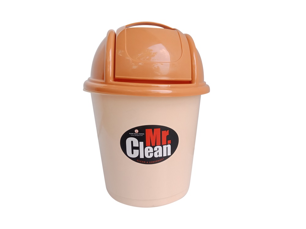 Sọt Rác Nắp Lật Homeeasy 300DCML (23.5 x 35 cm) - Giao màu ngẫu nhiên