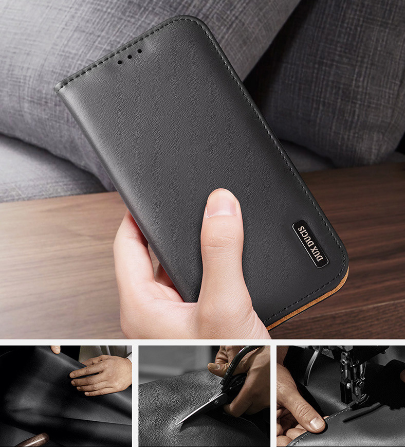 Bao da Dux Ducis Hivo Series dành cho iPhone 13 Pro Max - hàng chính hãng