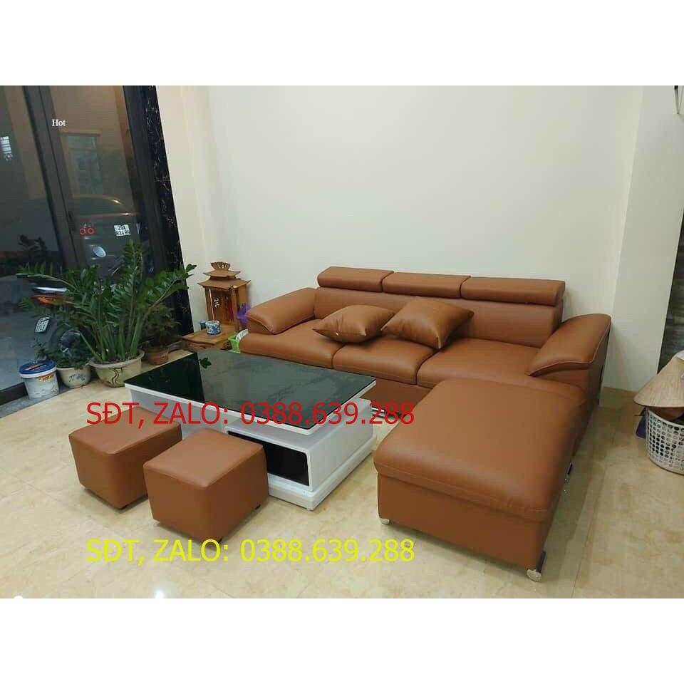 Sofa góc gỗ sồi