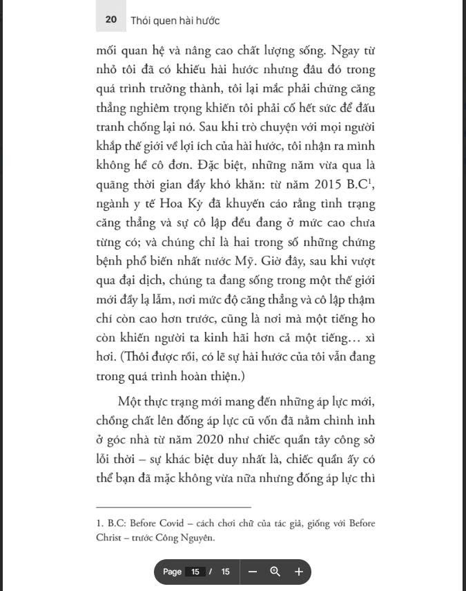 Thói Quen Hài Hước - Não Bớt Căng, Tăng Hiệu Quả - Paul Osicup - Alpha Books