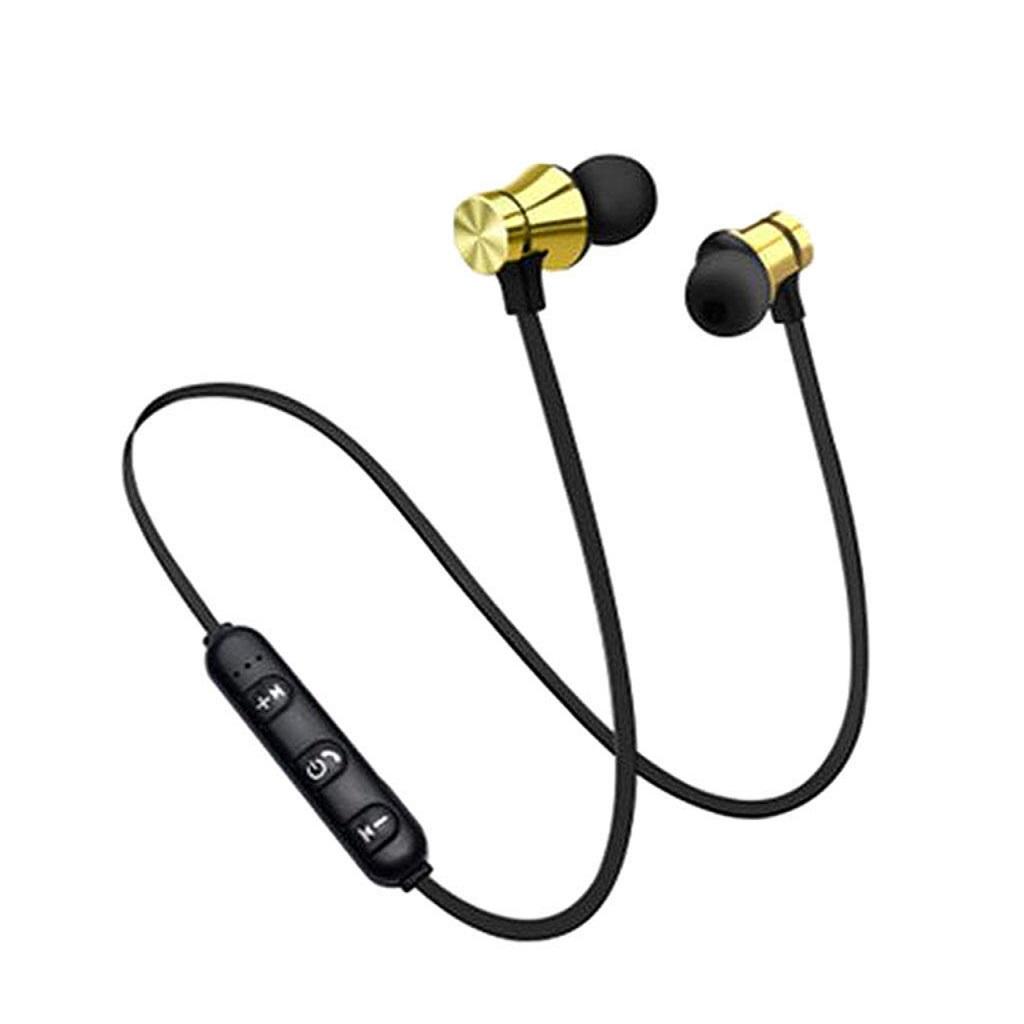 Bluetooth Earphone, XT11 Magnetic Bluetooth 4.2 Earphone Sport Running Wireless Neckband Headset Headphone with Mic Stereo Music for Android