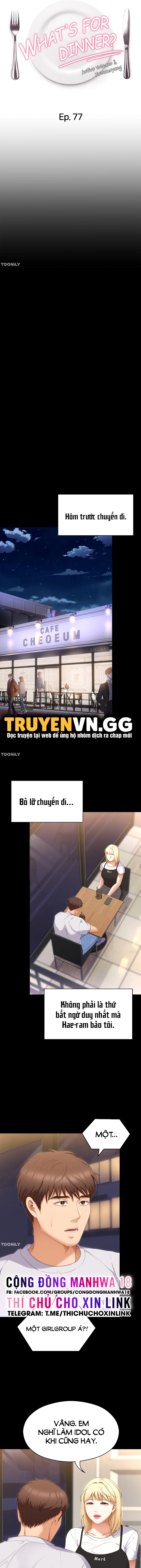 tối nay cưng muốn ăn gì? chapter 77 2