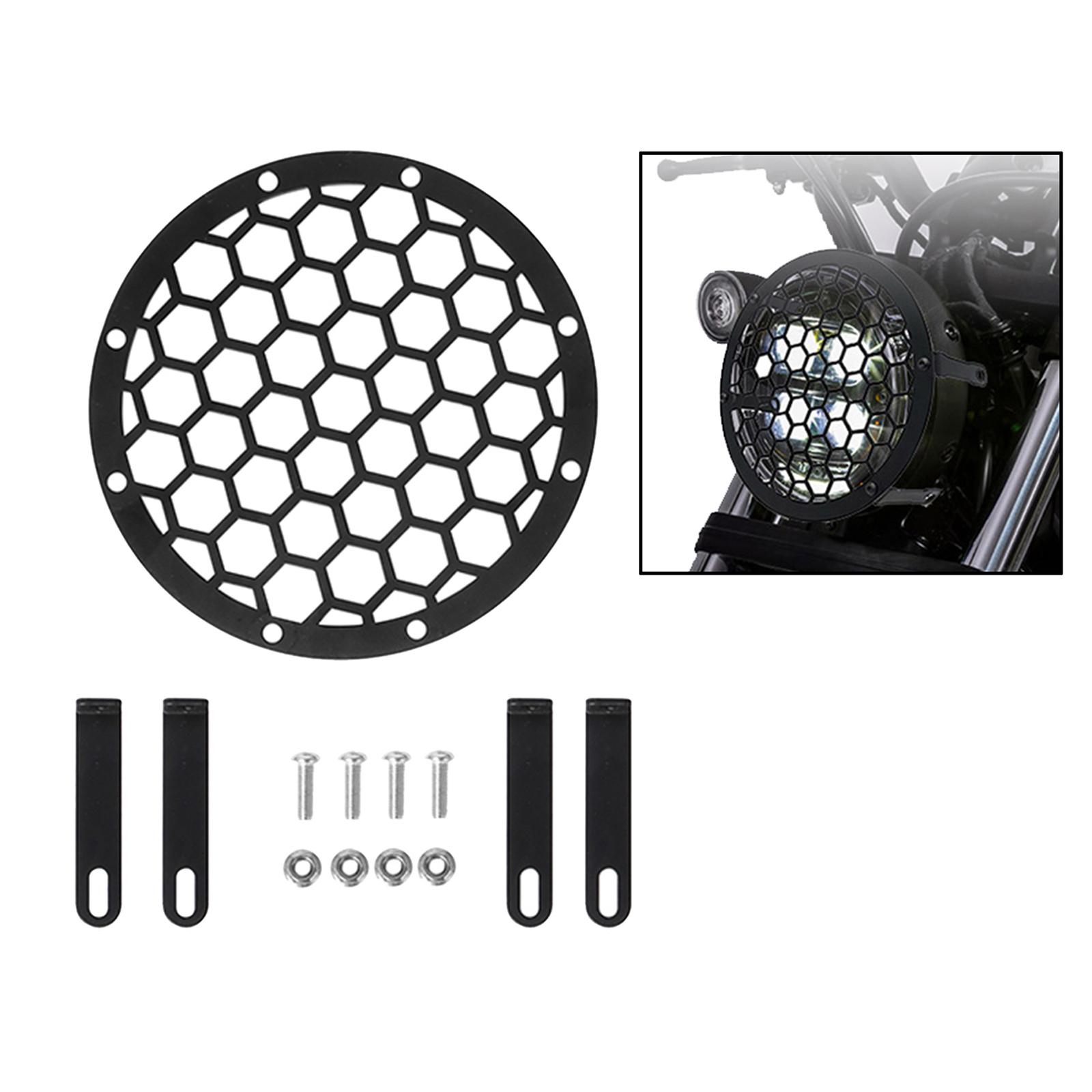 Motorcycle Headlight Grill Cover for Honda CMX500 300 17-20 Replace Grid A