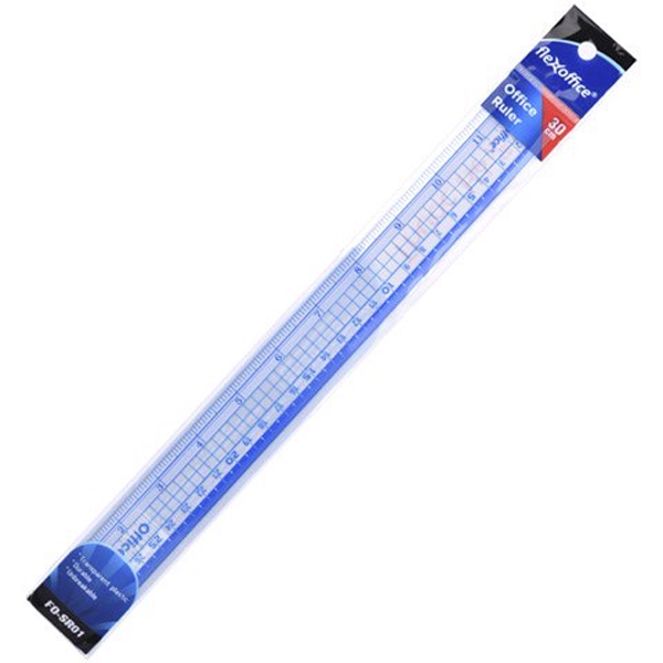 Bộ 4 Thước thẳng FO-SR01 30cm