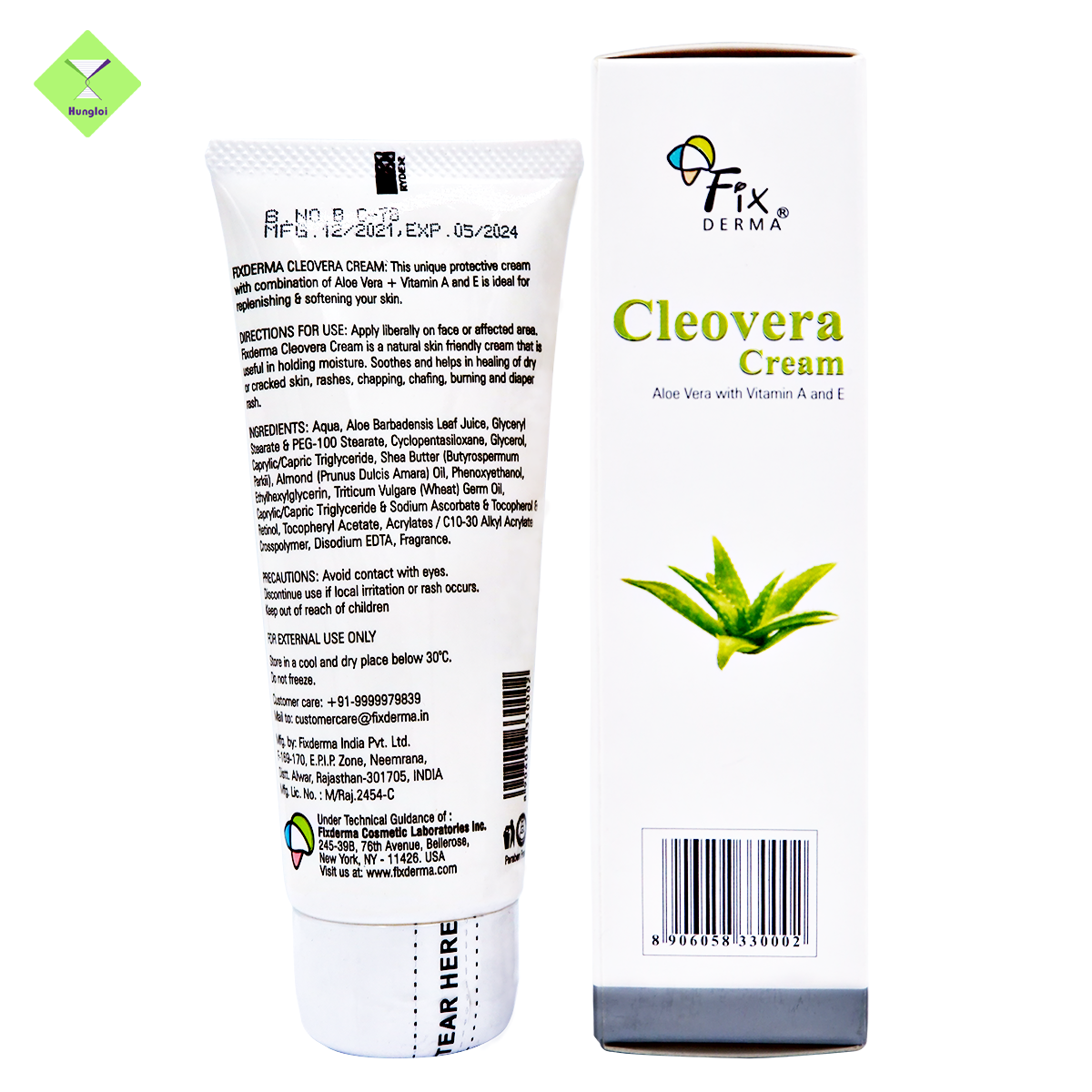 Kem dưỡng da FIXDERMA Cleovera Cream (60g)