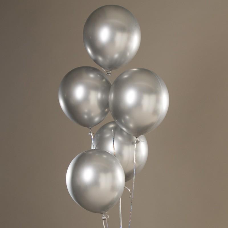 Bong bóng siêu nhũ chrome trang trí sinh nhật, sự kiện cho bé trai, bé gái 10inch nhiều màu - BOBABO