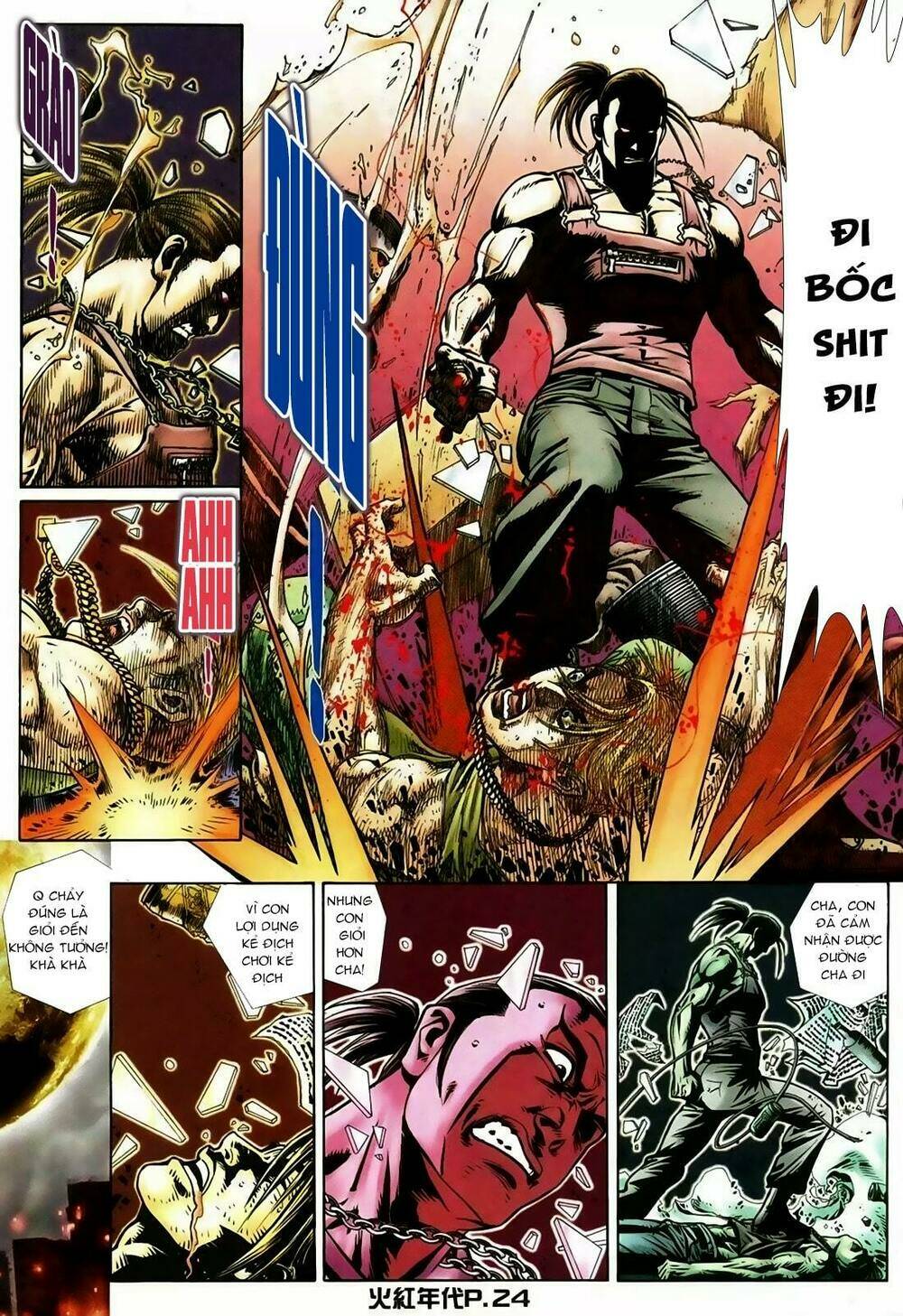 hỏa hồng niên đại hắc cốt đường chapter 121 21