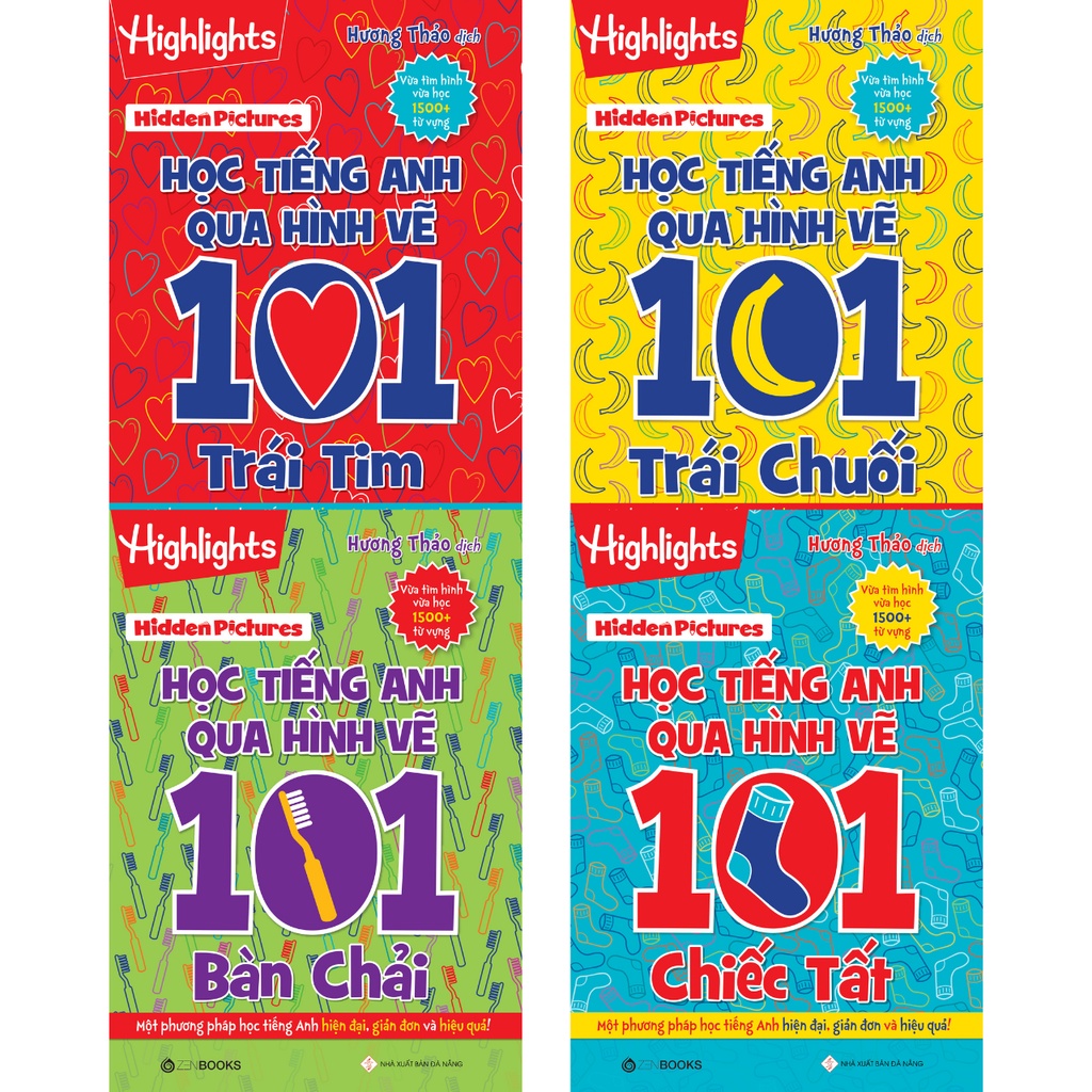 Sách - Trọn Bộ Hidden Pictures – Học Tiếng Anh Qua Hình Vẽ 101