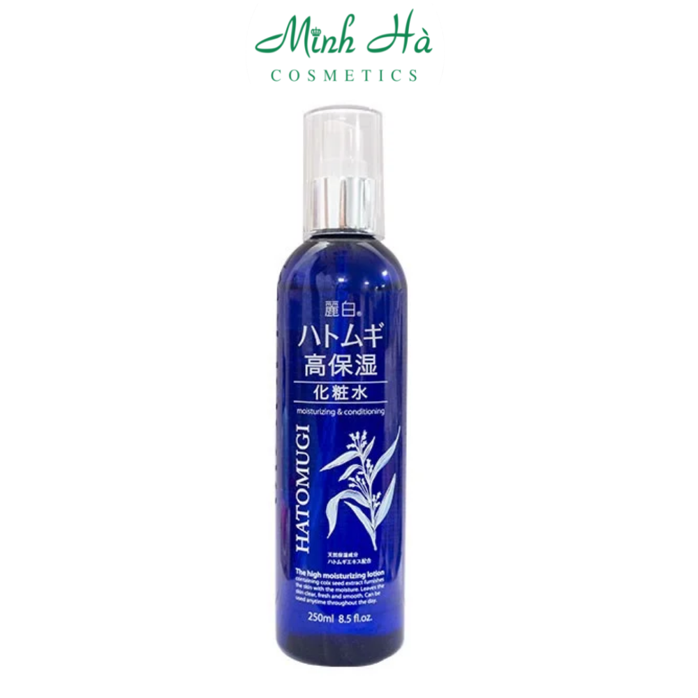 Nước hoa hồng Reihaku Hatomugi High Moisturizing Lotion 250ml giúp dưỡng ẩm và sáng da