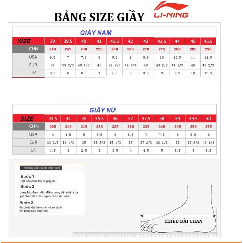 Giầy Chạy Bộ Nam LINING ARES013
