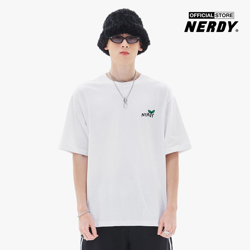 NERDY - Áo thun tay ngắn cổ tròn Earth PNEU22KG07