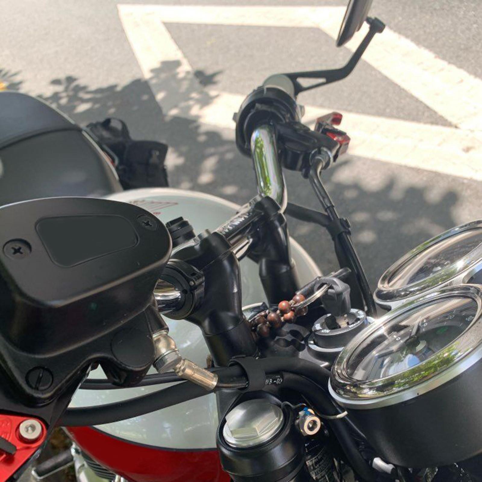 For    Handlebar Riser Mount Clamp  25mm Motorcycle ATV