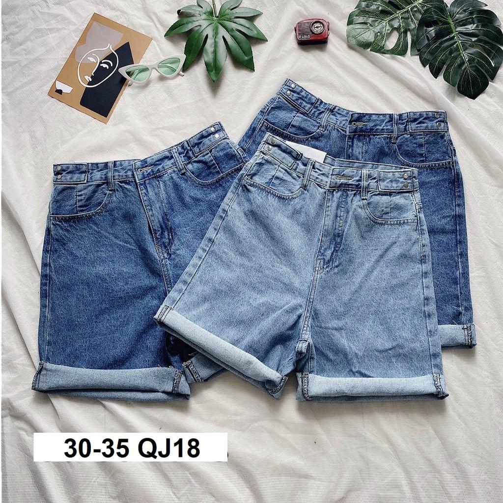 Quần jean ngố nữ bigsize chất form VNXK QJ18