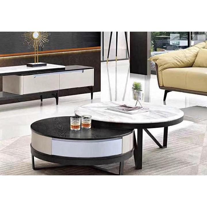 Bàn Sofa Mặt Đá Hiện Đại Nhập Khẩu Juno Sofa HHP-BSF2817 Cao Cấp