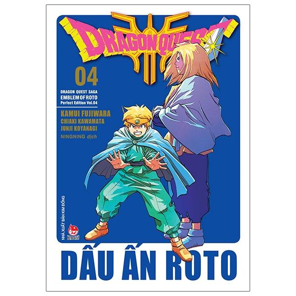 Dragon Quest - Dấu ấn Roto (Dragon Quest Saga Emblem of Roto) Perfect Edition - Tập 4 - Tặng Kèm Bookmark PVC