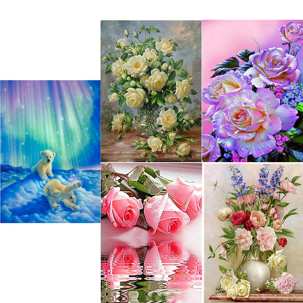 5D DIY Diamond Painting Kit Cross Stitch Pictures for Home Decor