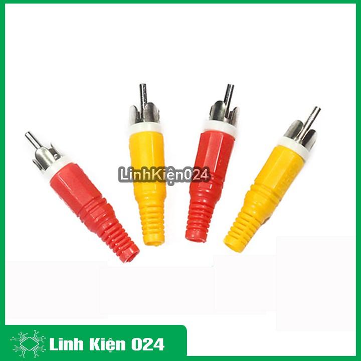 Bộ 4 Chiếc Jack Hoa Sen Đực ( 2 Đỏ- 2 Vàng )