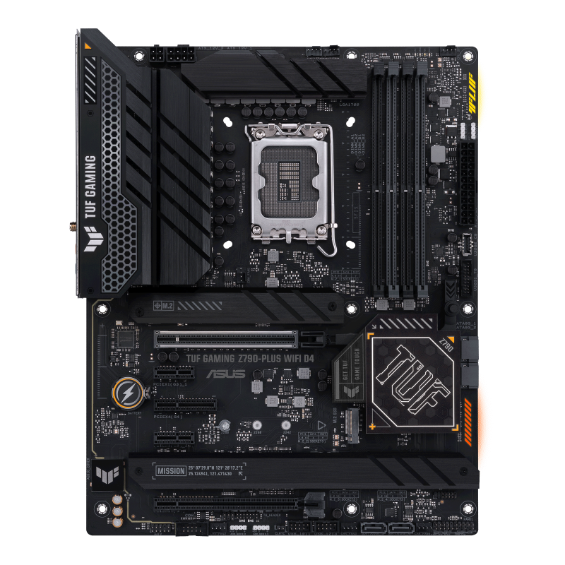 Mainboard ASUS TUF GAMING Z790-PLUS WIFI D4 | Intel Z790 | Socket LGA1700 | ATX | 4 khe RAM DDR4 - Hàng Chính Hãng