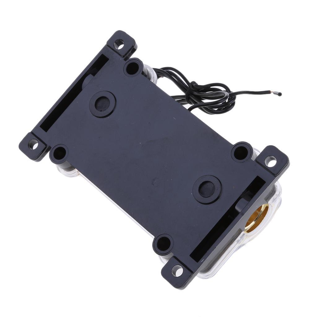Universal 100A 1 Way Audio Digital Fuse Holder Block Gold Plate for