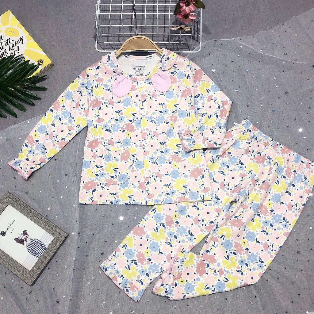 Bộ Pijama cotton bé gái size 1-6 tuổi