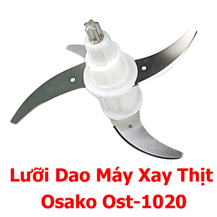 Linh Kiện Bộ dao bán rời của máy xay thịt công nghiệp Osako OST-1020 máy 1000W cối 6L-Hàng chính hãng