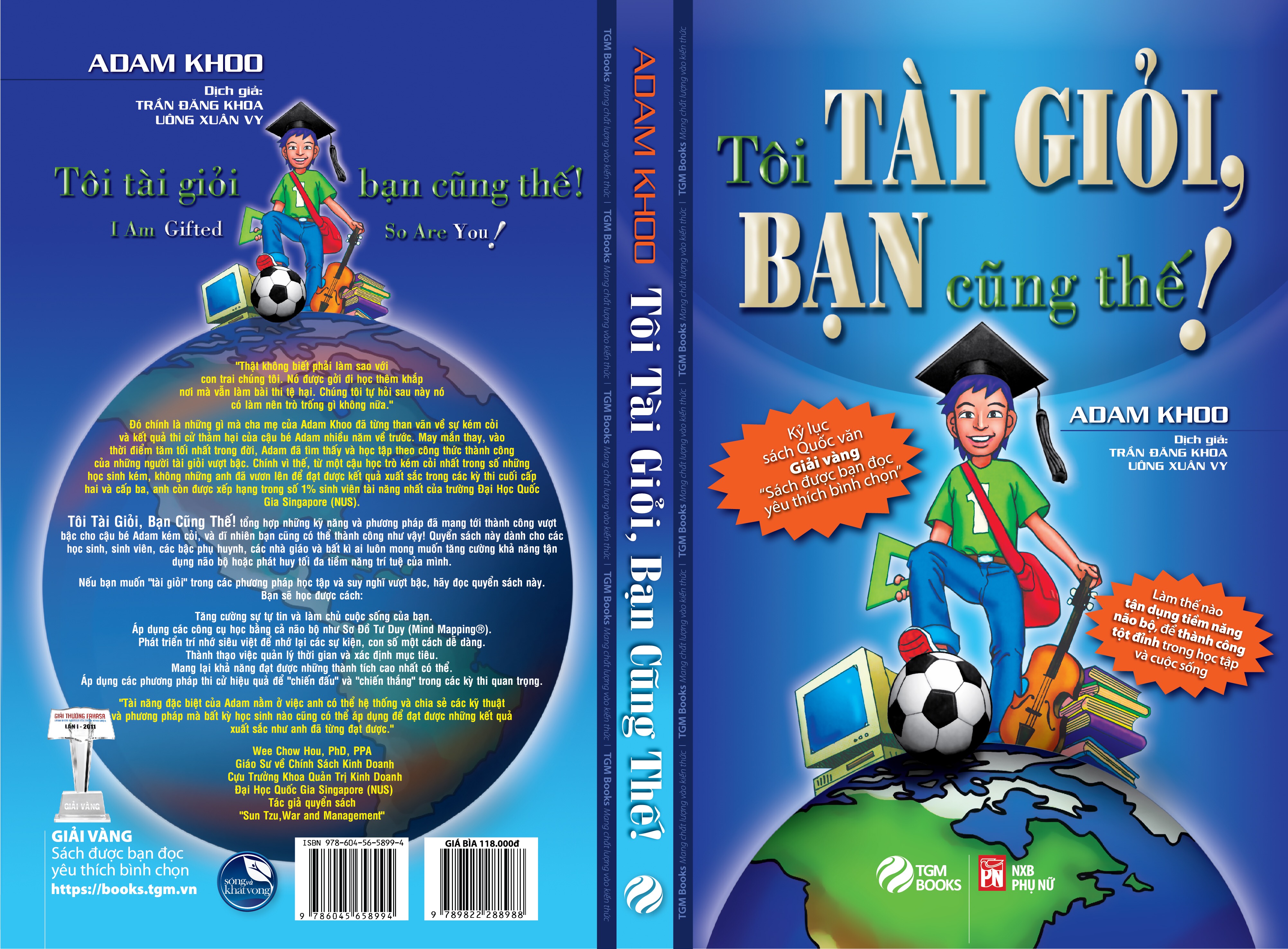 Tôi Tài Giỏi - Bạn Cũng Thế (Tái bản) + tặng kèm 1 bookmark