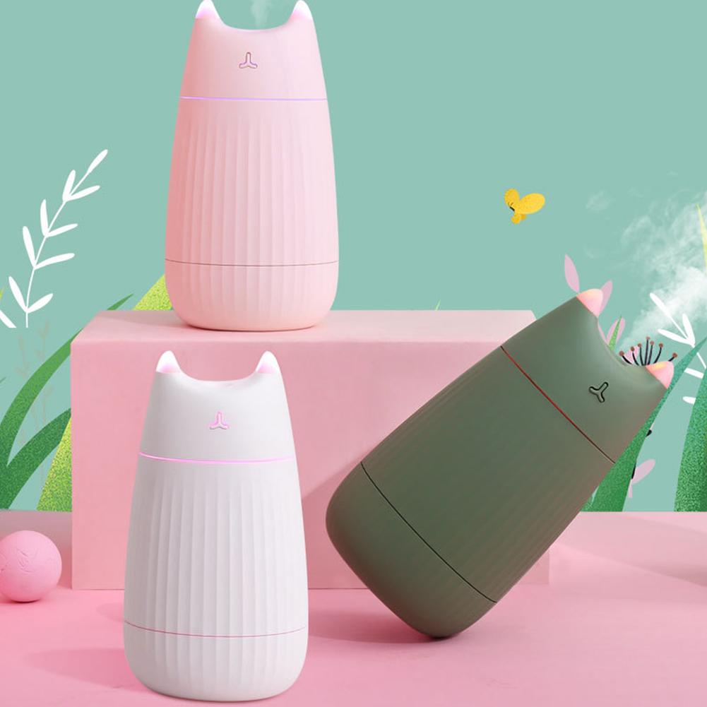Siêu Âm Thanh Máy Tạo Độ Ẩm Không Khí 200Ml USB Máy Khuếch Tán Tinh Dầu Điện Thoáng Mát Sương Sắt Sạc Đèn Led Aromaterapia Cho Nhà Phòng Ngủ