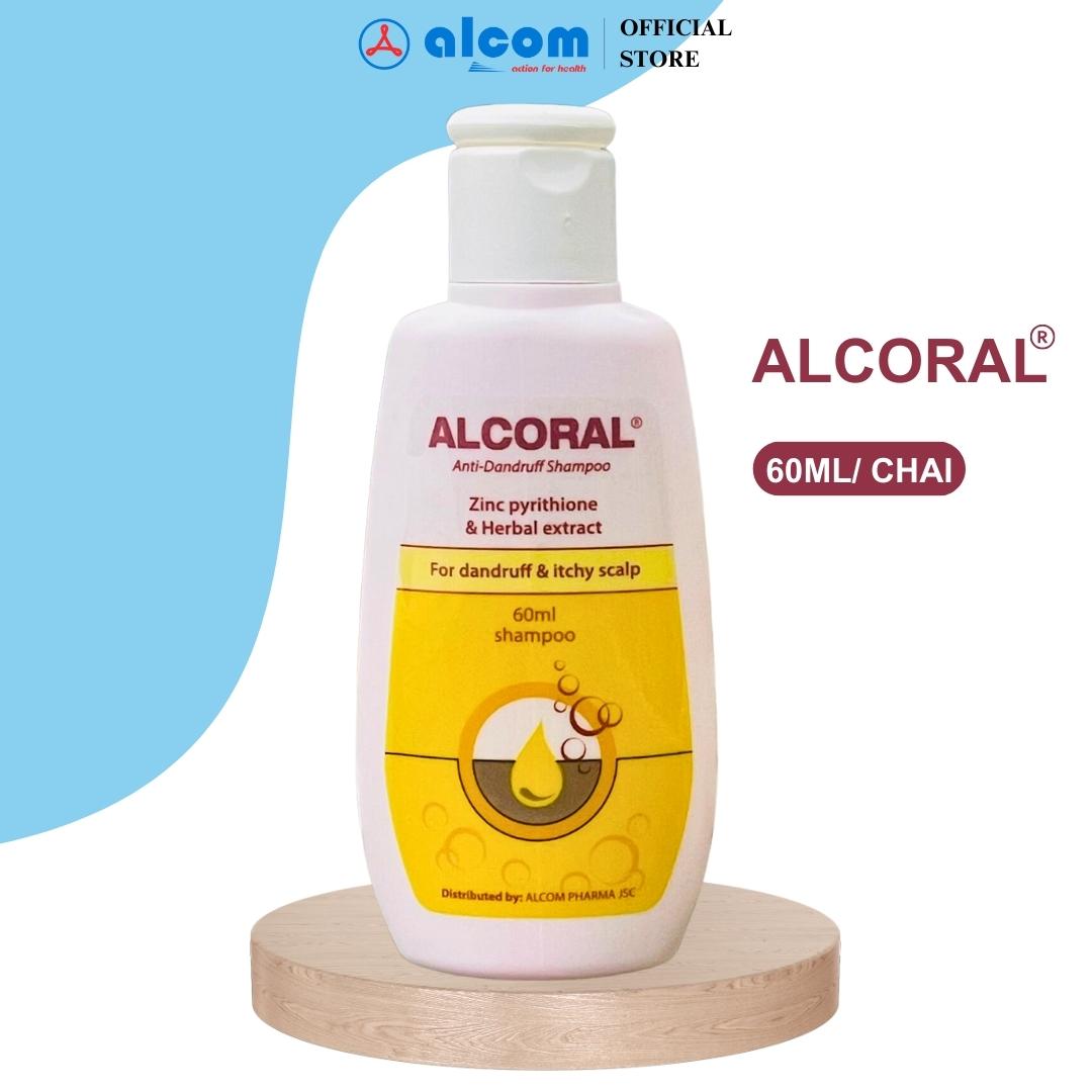 Dầu Gội Giảm Gàu Gamma Alcoral Dung Tích 60ml