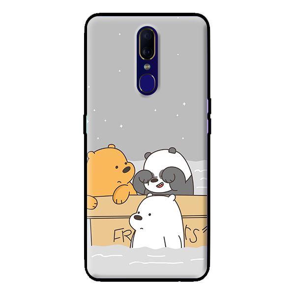Ốp in cho Oppo F11 3 Chú Gấu 1 - Hàng chính hãng