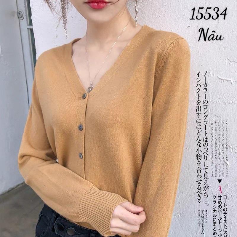 Khoác len BIG SIZE cardigan dệt kim len co giãn 15534