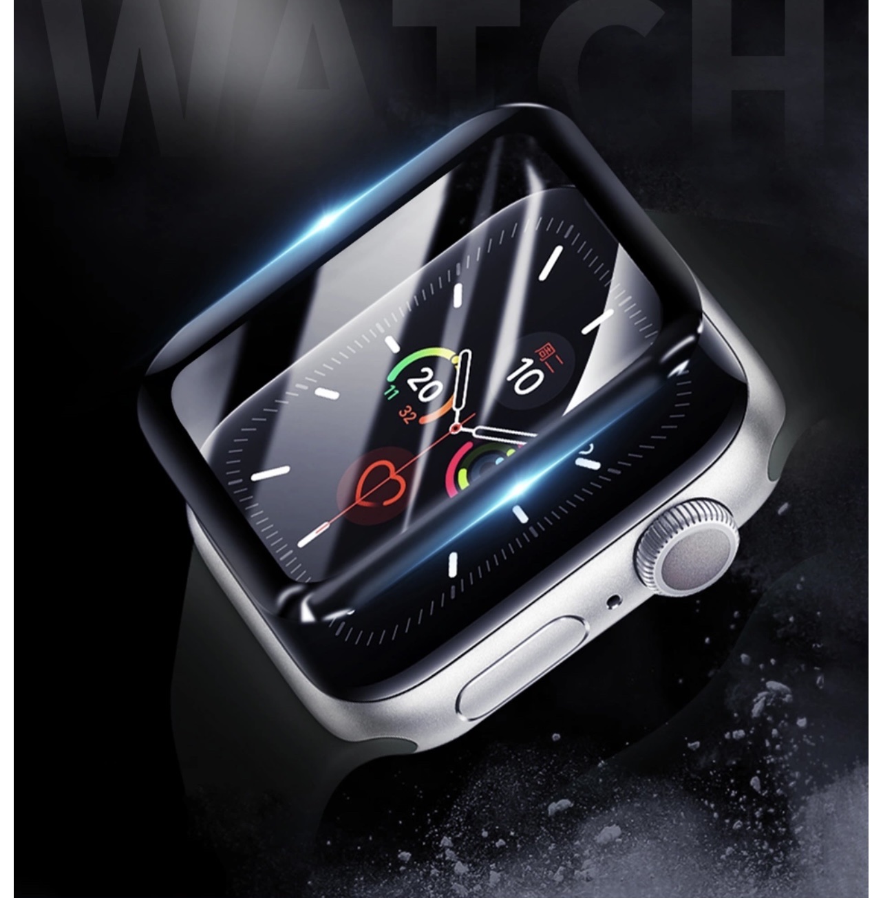 Dán Cường Lực Apple Watch WIWU Ivista Dành Cho Đồng Hồ Có Chức Năng Chống Cháy Nổ, Chống Va Đập Và Chống Bụi - Hàng Chính Hãng