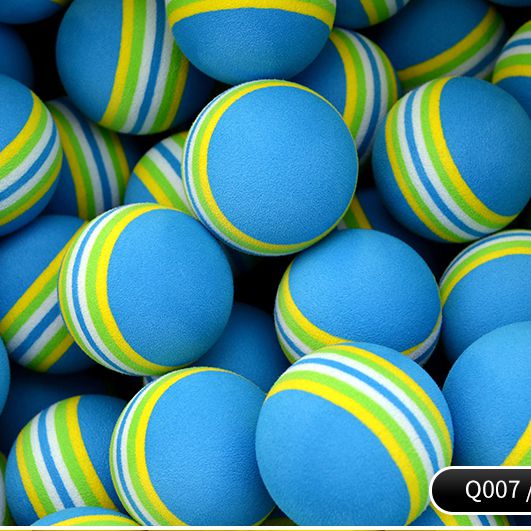 Tập golf bằng xốp - Q007: Dành cho người mới tập chơi và tập trong nhà, trẻ em, 2 màu ngẫu nhiên: