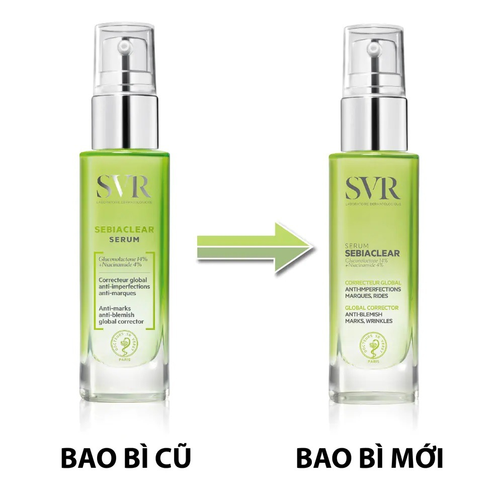 Serum Giảm Mụn SVR Sebiaclear Serum (30ml)