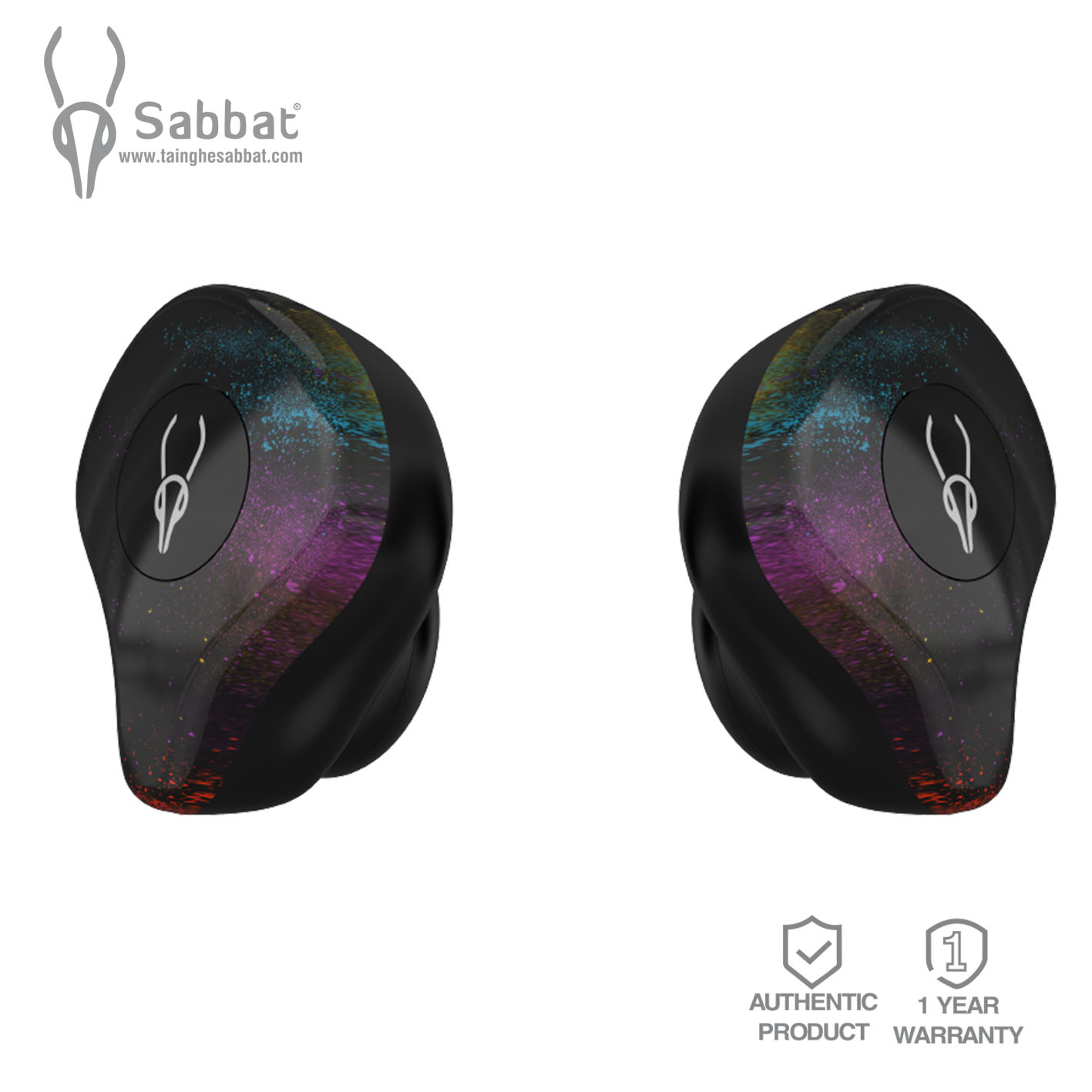 Sabbat X12pro tai nghe bluetooth V5.0 âm trong bass sâu nghe gọi trên 8h - Hàng chính hãng