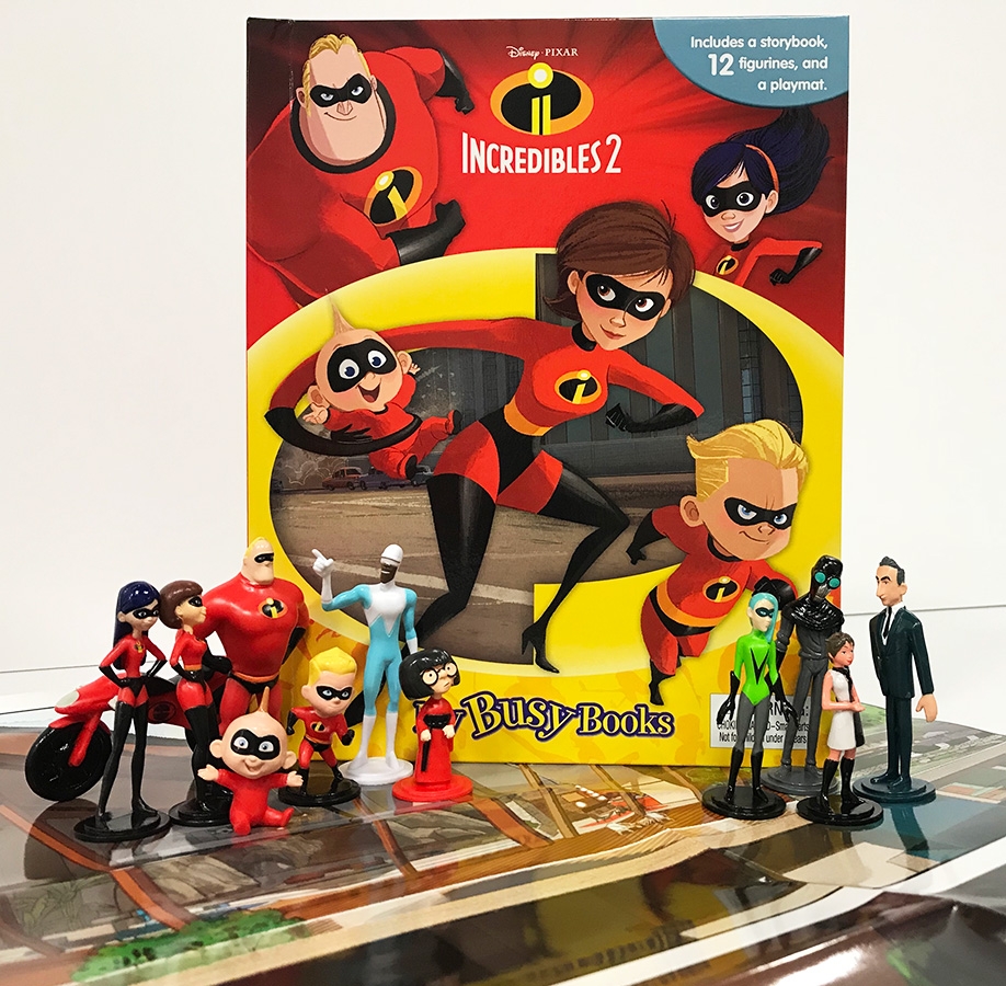 Disney The Incredibles 2 My Busy Books