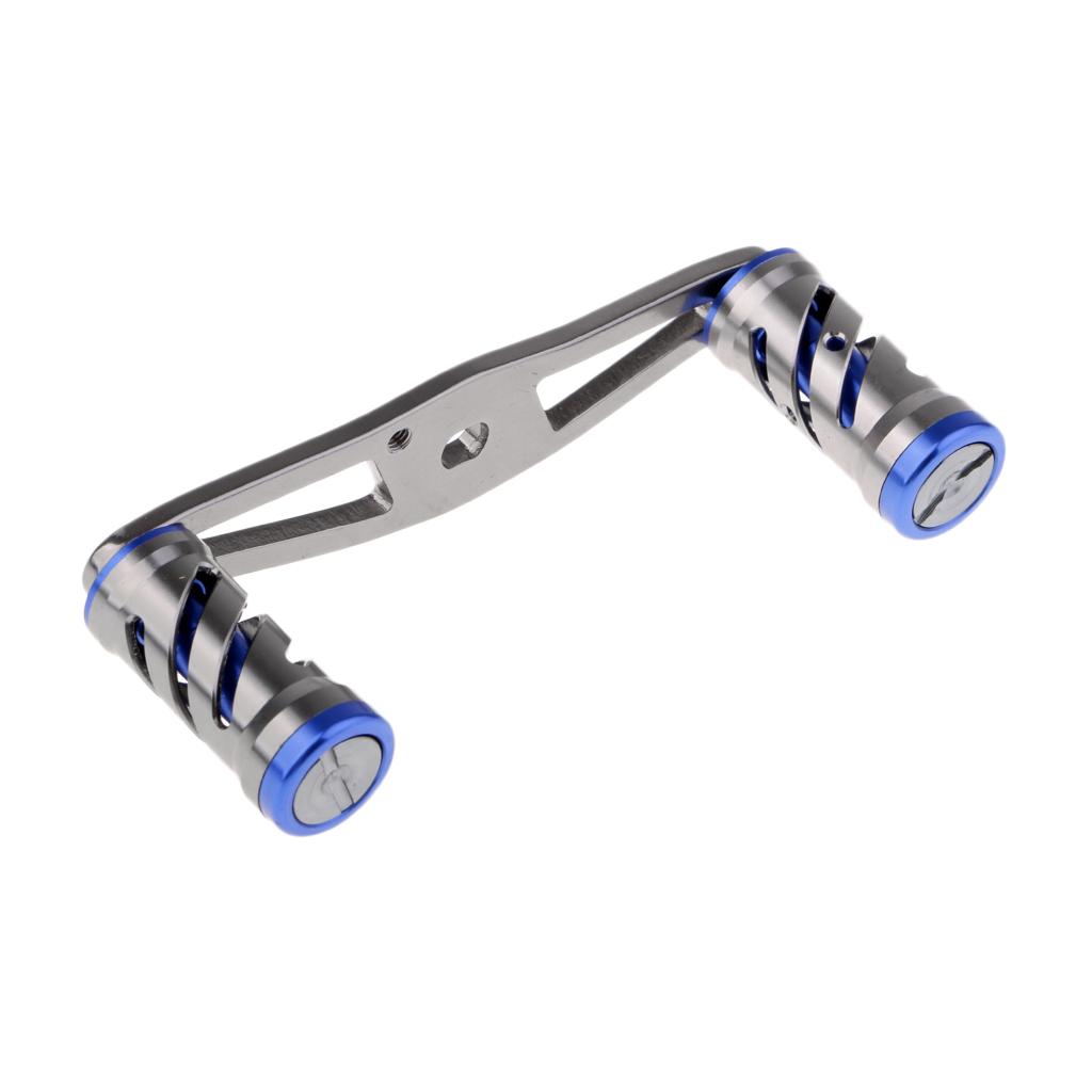 Aluminum Alloy Fishing Baitcasting Reel Handle Rocker Arm Replacement 9.2cm