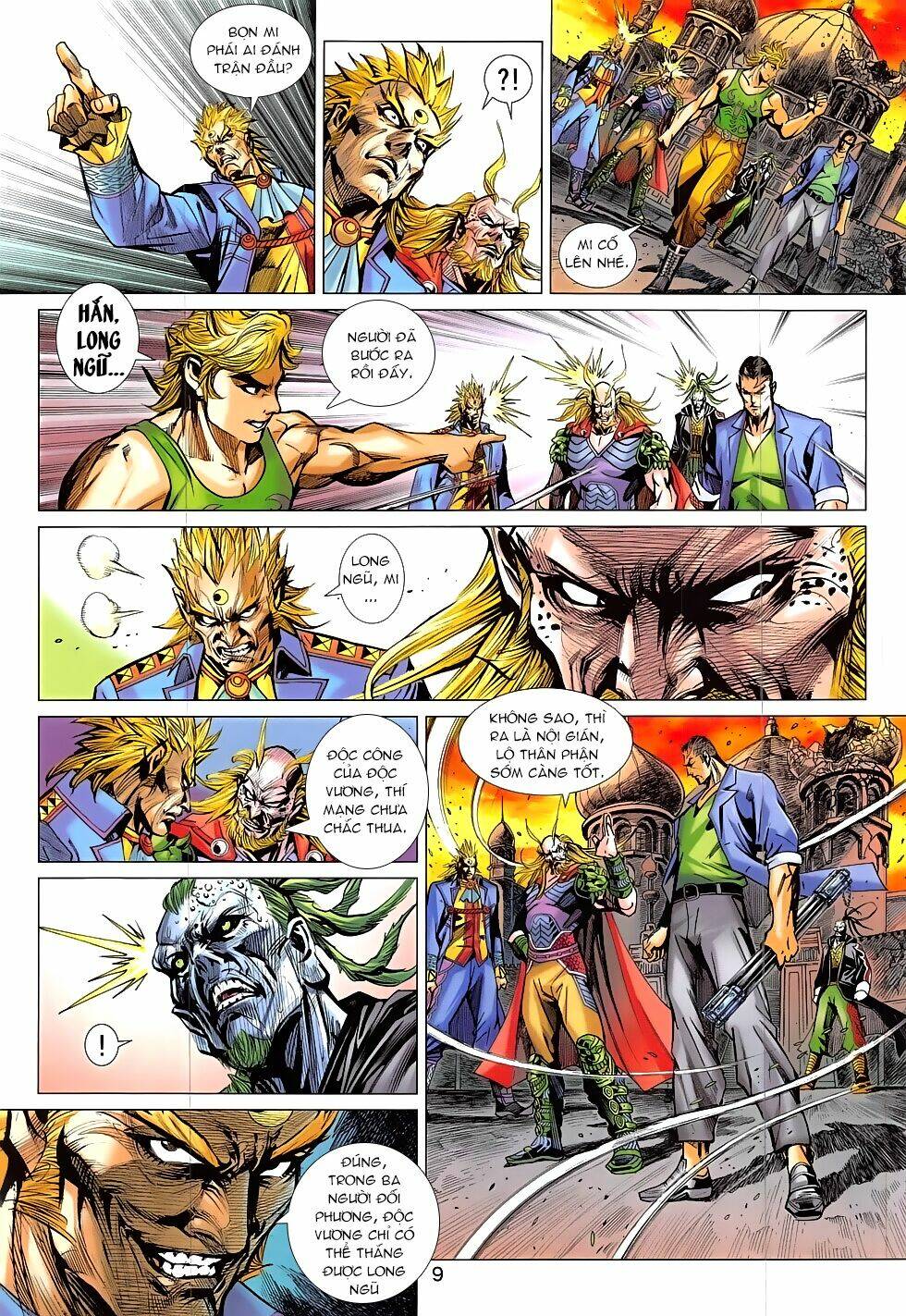 tân tác long hổ môn chapter 822 9