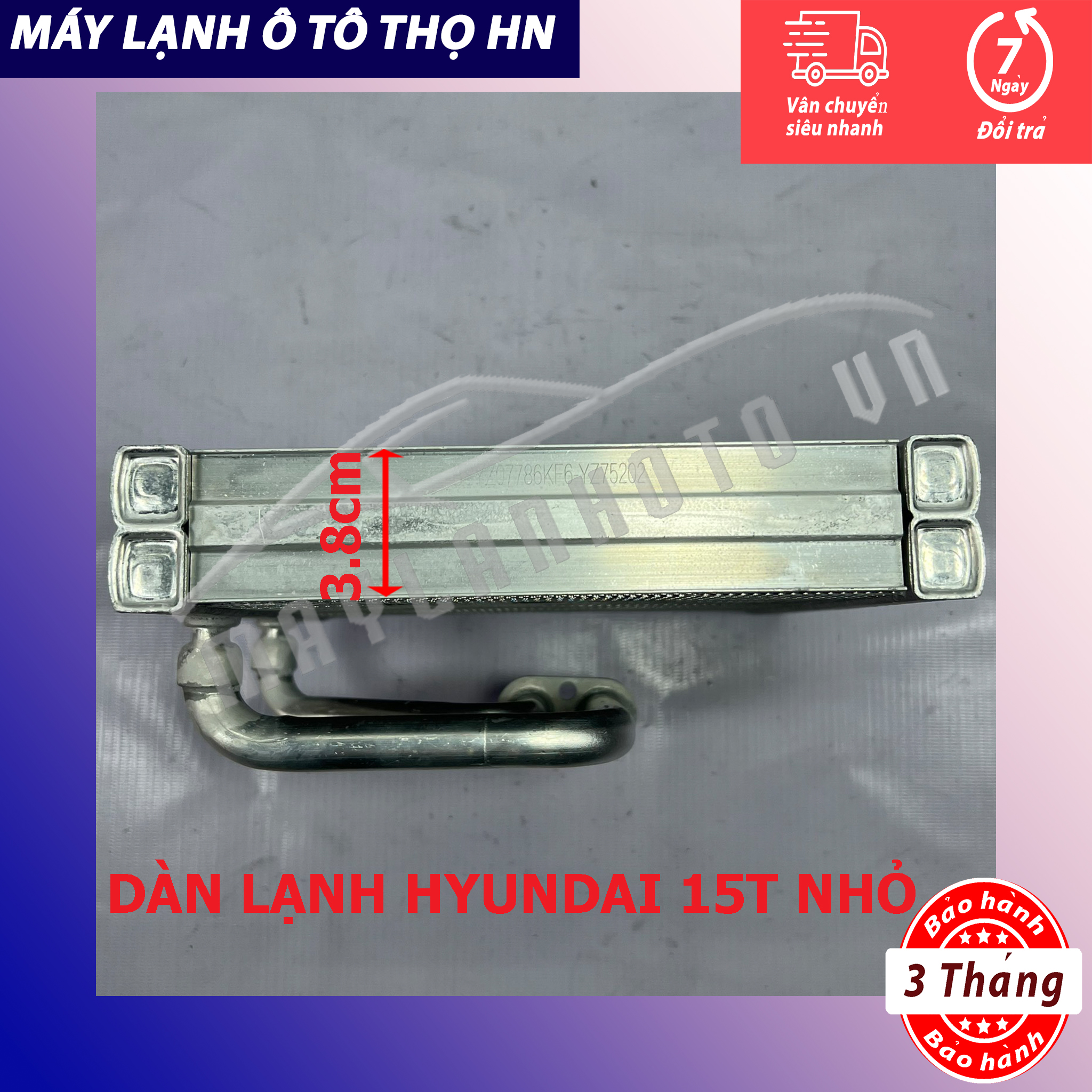 Dàn lạnh Hyundai 15 Tấn nhỏ Hàng HBS Trung Quốc