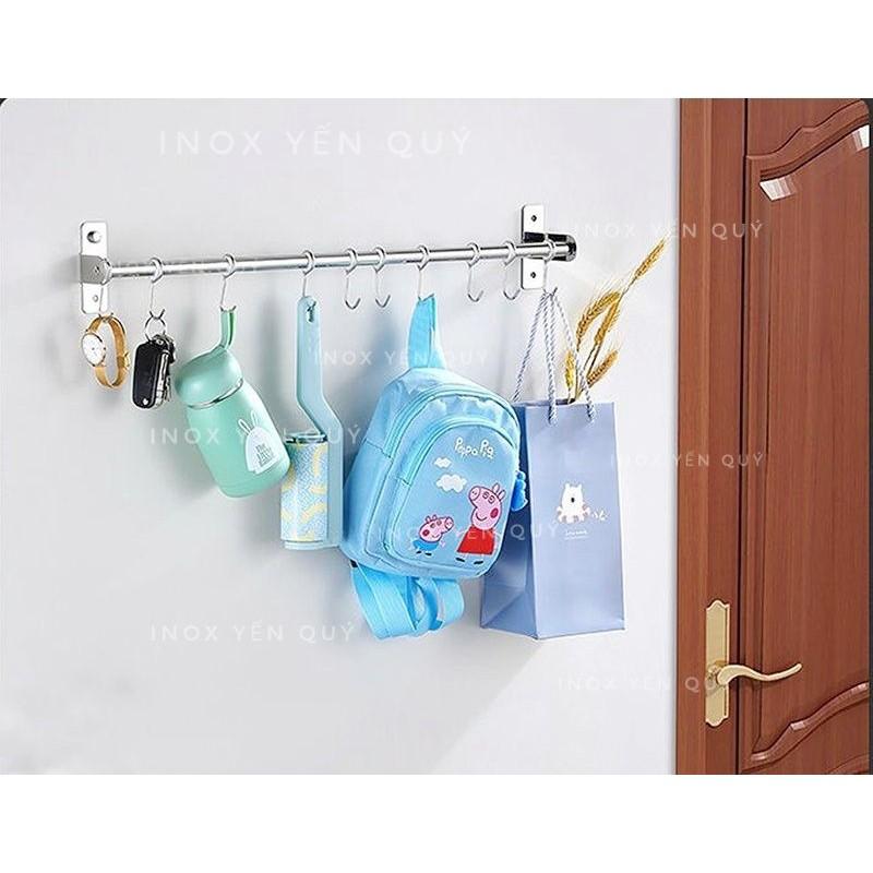 Móc treo phụ kiện nhà bếp, treo đồ nhà tắm INOX304