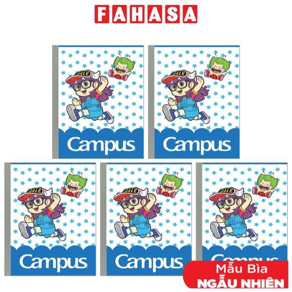 Combo 5 Tập Arale Gacchan-Star - B5 Kẻ Ngang Có Chấm 120 Trang ĐL 70g/m2 - Campus NB-BARS120 (Mẫu Màu Giao Ngẫu Nhiên)