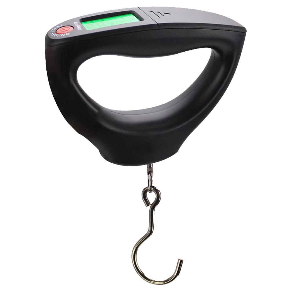 50kg Digital Scale Travel Fishing Luggage Postal Hanging Hook Electronic Weigher