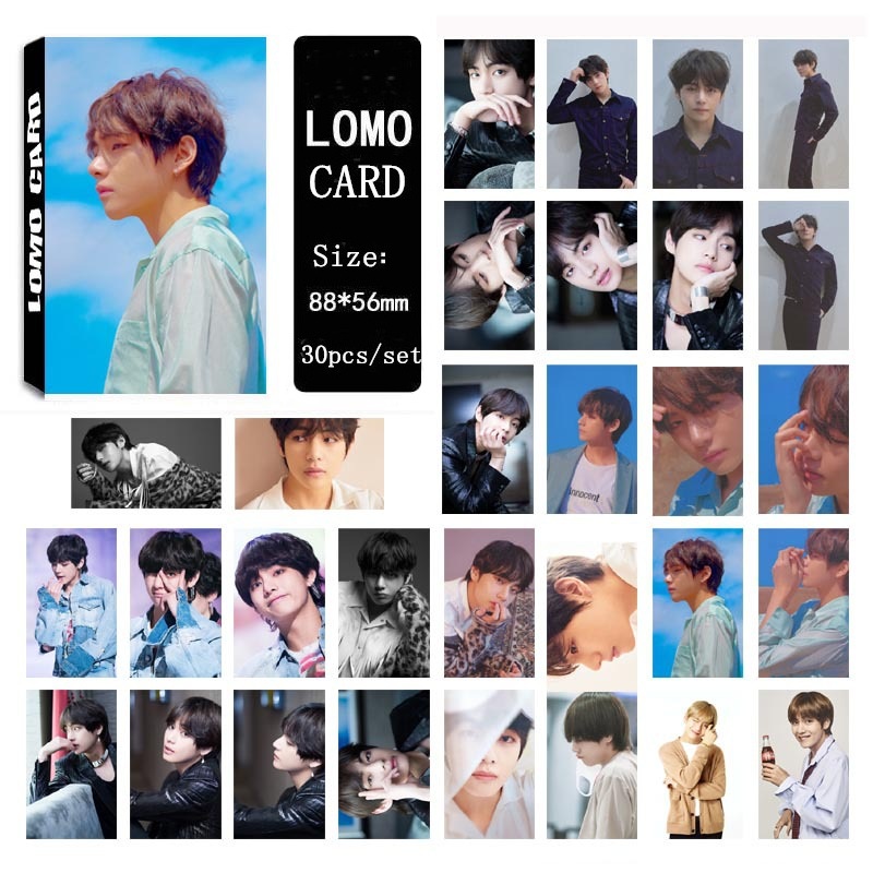 Lomo card V BTS "Fake Love"