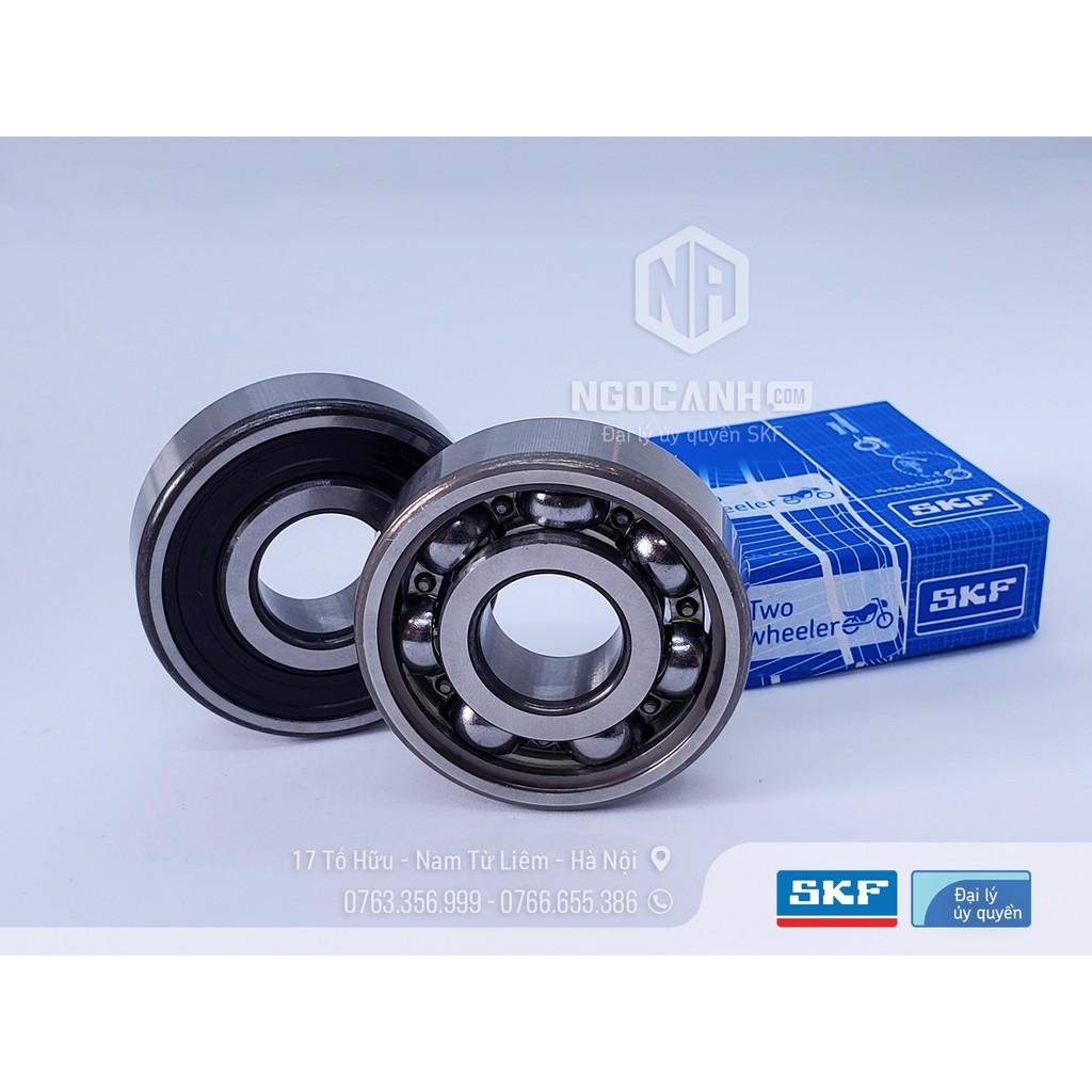 Bạc đạn xe máy SKF 6204/VU350 - Bao bì mới của SKF