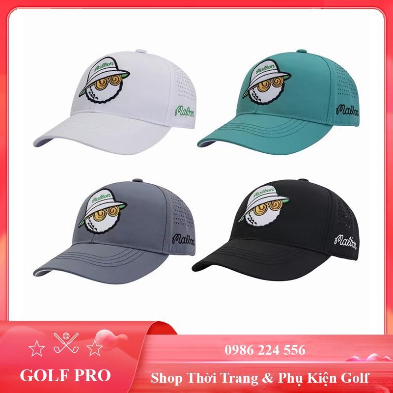 Mũ chơi golf nam Mal.bon thời trang phong cách thể thao chống nắng MG050