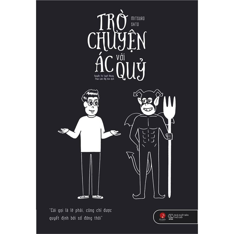 Sách - Trò Chuyện Với Ác Quỷ (tặng kèm bookmark)