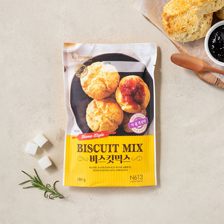 Bột Làm Bánh Biscuit No Brand Gói 180g