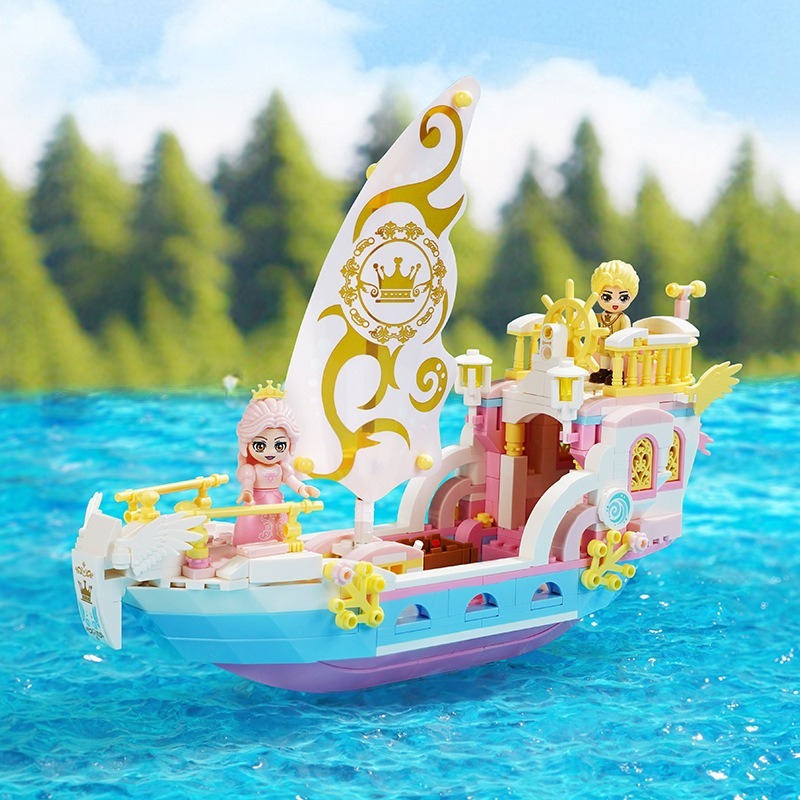 Bộ lắp ráp mô hình thuyền công chúa Princess's Luxury Yacht 36014 - KEEPLAY