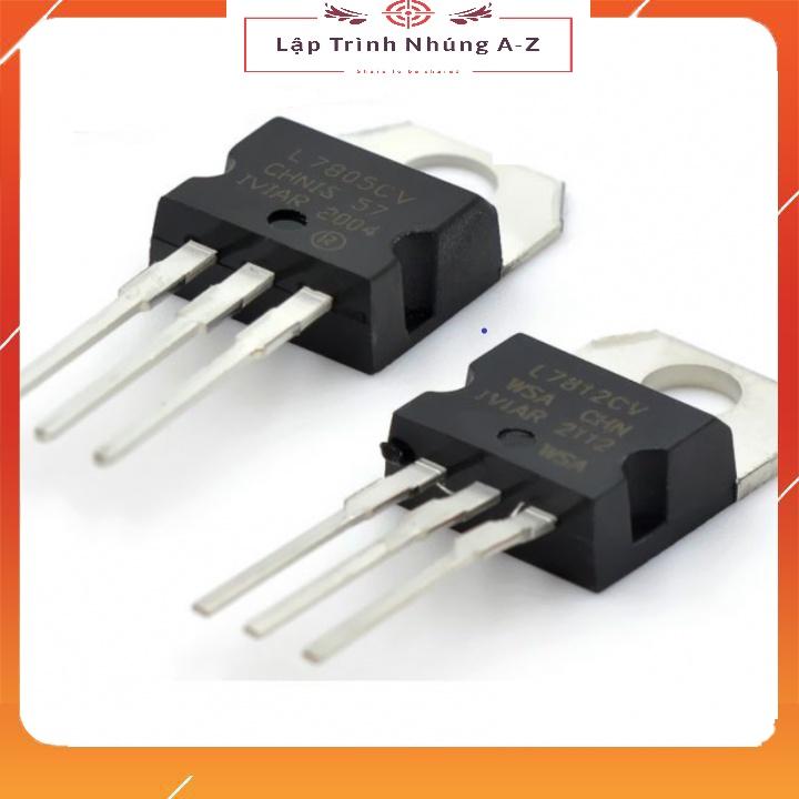 [Lập Trình Nhúng A-Z][138] IC Nguồn 7805 7809 7812 7815 7905 7912 7915 LM317