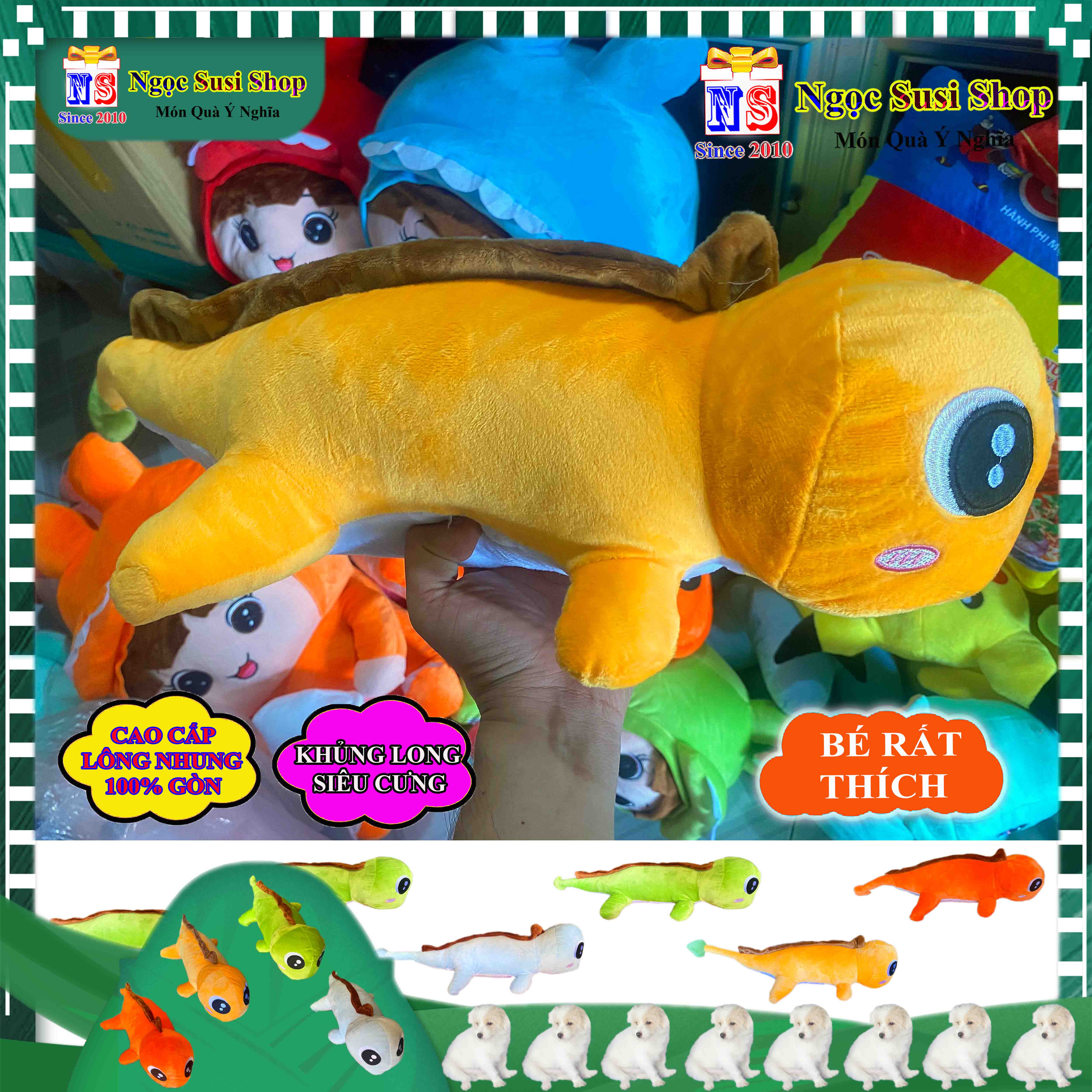 THÚ NHỒI BÔNG CON KHỦNG LONG MẮT LỒI SIZE 65CM SIÊU MỀM MỊN CHO BÉ YÊU QUÁ ĐẸP - GIAO NGẪU NHIÊN MÀU